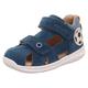 Sandale SUPERFIT "BUMBLEBEE WMS: Mittel" Gr. 23, blau Kinder Schuhe