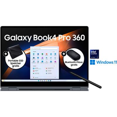 SAMSUNG Notebook "NP960Q Galaxy Book4 Pro 360 16''" Notebooks Gr. 32 GB RAM 1024 GB SSD, grau Laptops