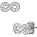 Ohrstecker-Set FOSSIL "STERLING JFS00634040" Ohrringe Gr. Silber 925 (Sterlingsilber), silberfarben Damen Ohrstecker