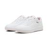 Sneaker PUMA "COURT CLASSY", Gr. 37, pink (puma weiß, whisp of pink, puma silber), Synthetik, sportlich, Schuhe