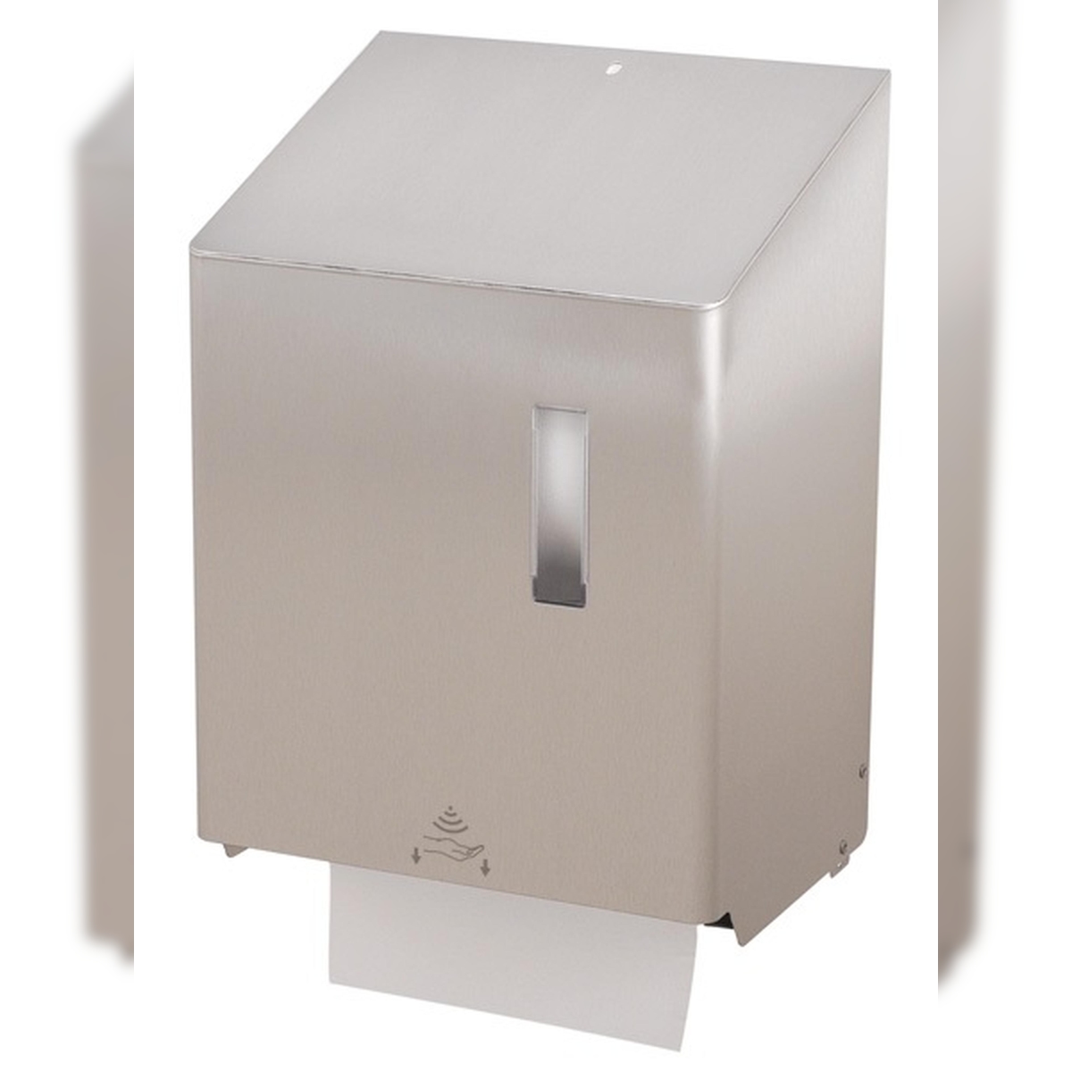 All Care SanTRAL Papierhandtuchspender - Edelstahl - Sensor - abschließbar Image