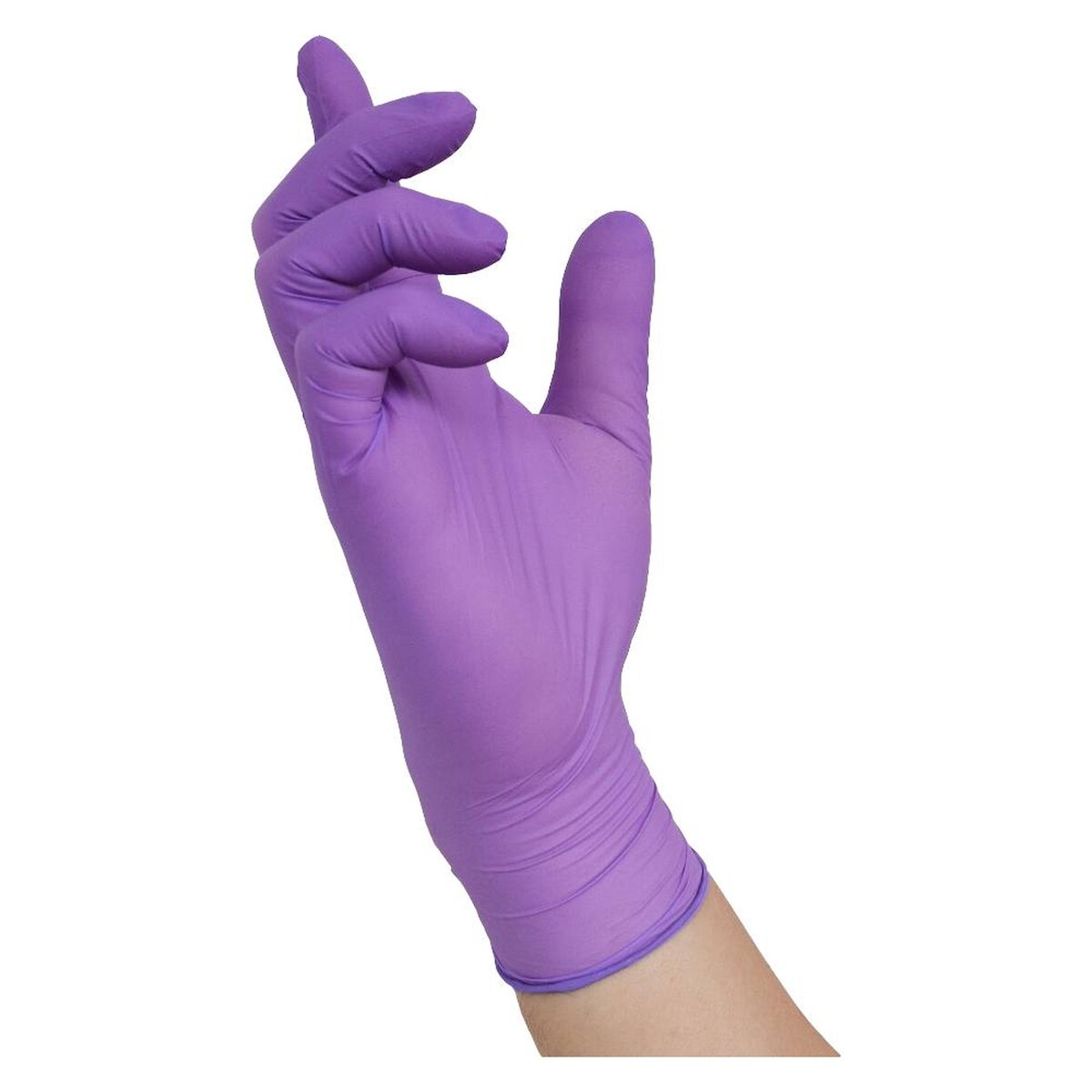 MCD Medical Care Dental GmbH 1000 Nitras VIOLET WAVE Nitrilhandschuhe | Gr. XL | lavendel | Einweghandschuhe Image