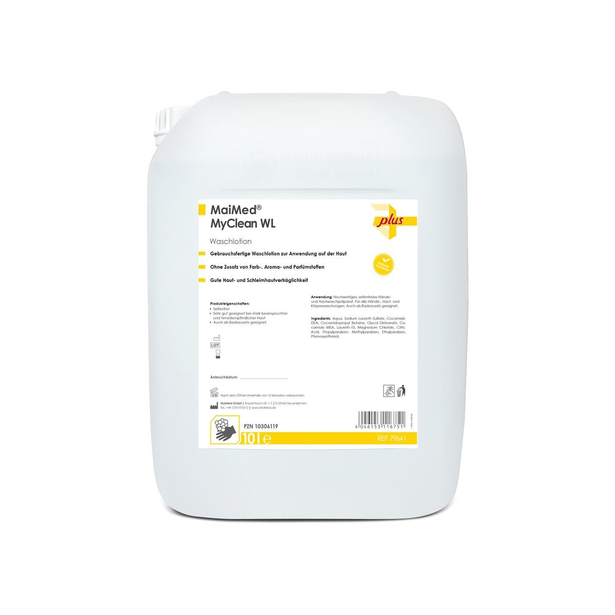 MaiMed MyClean WL | Waschlotion | gebrauchsfertig | 1 x 10 l Image