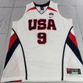 Nike Shirts | Dwyane Wade Vintage Nike Fiba 2006 Usa Jersey Size Large Length +2 Men’s | Color: Red/White | Size: L