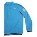 Adidas Jackets & Coats | Adidas Running Windbreaker Jacket Mens Xl Blue Full Zip Rn#88387 Lightweight | Color: Blue | Size: Xl