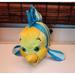 Disney Toys | Flounder The Little Mermaid Vintage Disney Plush | Color: Blue/Gold | Size: Osbb