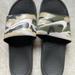 Nike Shoes | Nike Benassi Jdi Print 'Camo' Slides | Color: Brown/Cream | Size: 14