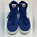 Nike Shoes | Nike Blazer Mid 77 Suede Deep Royal Blue Men’s Shoe Sneaker Size 13 | Color: Blue/White | Size: 13