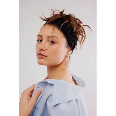Concrete Dreams Soft Headband at Free People in Black