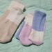 J. Crew Accessories | J Crew Kids Trouser Crew Socks | Color: Pink/White | Size: Osg