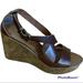 J. Crew Shoes | J Crew Leather & Suede Strappy Wedge Sandals | Color: Brown/Tan | Size: 7