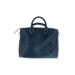 Louis Vuitton Leather Satchel: Blue Solid Bags