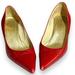 Coach Shoes | Coach Vintage Amy 003 Red Leather 3” Heel Made In Italy (8.5b) | Color: Red | Size: 8.5