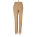 DKNY Casual Pants - High Rise Boot Cut Boot Cut: Tan Bottoms - Women's Size 6