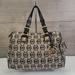 Michael Kors Bags | Michael Kors Gray Black Signature Handbag Purse Satchel | Color: Black/Gray | Size: Os