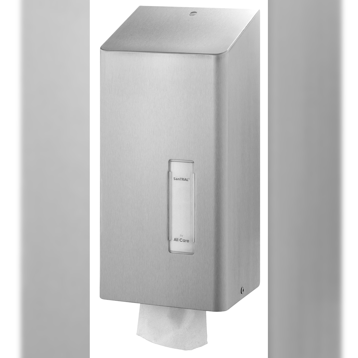 All Care SanTRAL Center-Pullspender MINI - Edelstahl - abschließbar - Handtuchspender Image