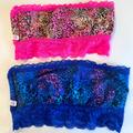 Pink Victoria's Secret Tops | Bundle 2x Pink Like New Victoria Secret Cheetah Lace Bandeaus Bralettes | Color: Blue/Pink | Size: Xs