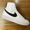 Nike Shoes | Nike Blazer Mid '77 Next Nature Shoes White Black Women's Size 6 New | Color: White | Size: 6