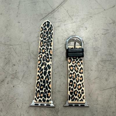 Kate Spade Accessories | Kate Spade Animal Print Iphone Watch Band 38-40mm.Like New/See Pic 4 Details | Color: Black/Tan | Size: Os