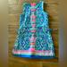 Lilly Pulitzer Dresses | Lilly Pulitzer Skort Romper In Multi Hottie Dottie Size 00 | Color: Blue/Pink | Size: 00