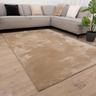 Omid Carpets - Beige Tapis de salon Pile courte et douce - 60x110cm