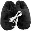 Pantoufles chauffantes électriques, chauffe-pieds chauffants usb, bottes en peluche, protection