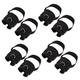 Sosoport 24 Pairs Ankle Buckle Leg Straps for Working Out Cable Straps Gym Ankle Strap for Cable Machine Bracelet Ankle Sleeve Smith Machine Ankle Foot Protector Fitness Sbr Cuff