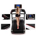 Folding Treadmills Treadmills, Foldable Electric Treadmill Lcd Display Screen Gym Home Ultra-Quiet Shock Absorption Treadmill
