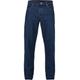 Bequeme Jeans URBAN CLASSICS "Urban Classics Herren Open Edge Loose Fit Jeans" Gr. 38, Normalgrößen, blau (midindigo washed) Herren Jeans