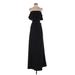 Show Me Your Mumu Casual Dress - A-Line Open Neckline Sleeveless: Black Print Dresses - Women's Size 2X-Small