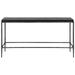 Uttermost Crescendo Black Concrete Console Table - 60"W x 32"H x 14"D