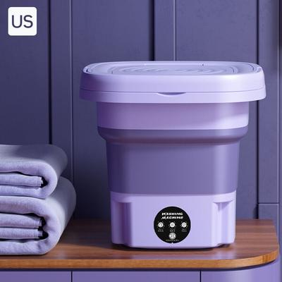 8L Portable Washing Machine Foldable Laundry Washer