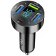 Chargeur de voiture USB C 66W charge rapide adaptateur allume-cigare Laguna 4 ports USB PD QC 3.0