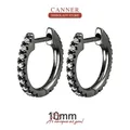 CANNER-Boucles d'oreilles plaquées argent 925 pour femme boucle d'oreille odornoir boucle