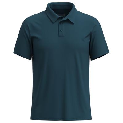 Smartwool - S/S Polo - Merino/Cotton - Merinoshirt Gr L blau Image