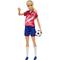 Barbie Fußballspielerin-Puppe, Blond, Trikot Mit Der Nummer 9, Fußball, Stolle