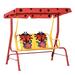 Viv + Rae™ Hultgren Porch Swing w/ Stand Metal in Red/Yellow | Wayfair C7436E7829A54CD6BE85CDD0F6E461D1