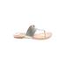 Naya Sandals: Silver Shoes - Women's Size 7 1/2 - Open Toe