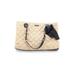 Kate Spade New York Shoulder Bag: Quilted Ivory Solid Bags