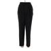 Kathie Lee Dress Pants - Mid/Reg Rise: Black Bottoms - Women's Size 12 Petite