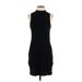 Old Navy Casual Dress - Bodycon High Neck Sleeveless: Black Solid Dresses - Women's Size Small