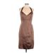 Adrianna Cocktail Dress: Brown Dresses - New - Women's Size 10