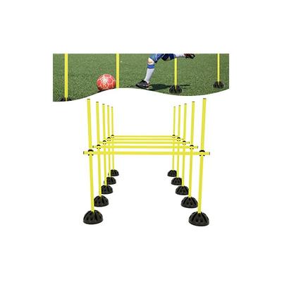 Yardin - Multifunktionales Hürdenset Sprungstange Agility Hürden Slalomstangen Fussball Image