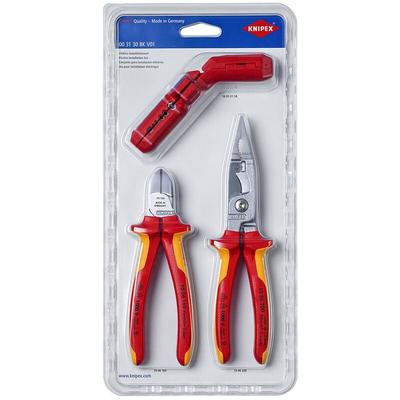 Knipex - Elektro-Installationsset 00 31 30 bk V01 340mm