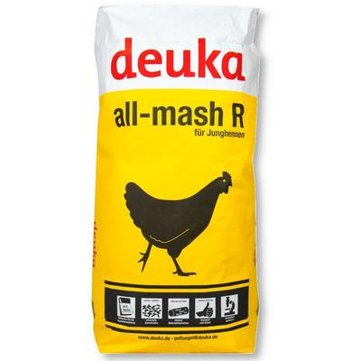 Deuka - all-mash r Mehl Aufzuchtfutter m. Cocc. 25 kg Kükenfutter Geflügelfutter