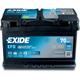 Exide - EL700 Start-Stop efb 12V 70Ah 720A Autobatterie inkl. 7,50€ Pfand