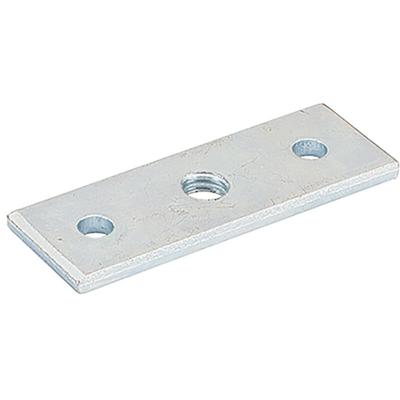 Halteplatte mit Gewinde M8 Stahl chromatiert Image