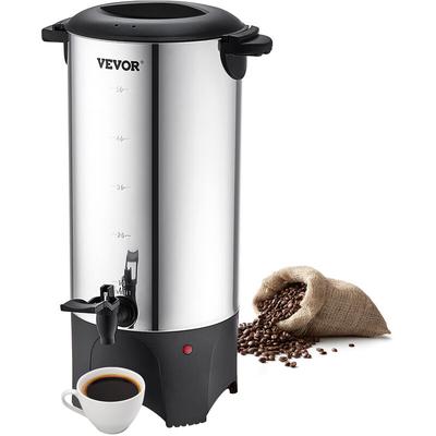 Kommerzielle Heißgetränkespender Kaffee Heißwasserspender 50 Tassen, 1000 w Warmhaltebehälter Image