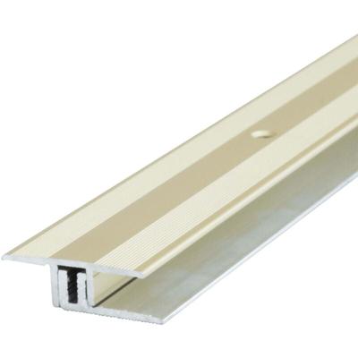 Dalsys - bergangsprofil flach inkl. Befestigungsmaterial - 32 x 900 mm Champagner