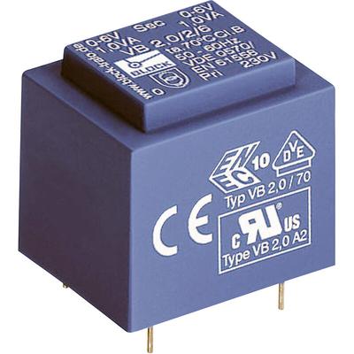 Block - vb 2,8/1/24 Printtransformator 1 x 230 v 1 x 24 v/ac 2.80 va 116 mA Image